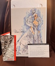 Barbie Bob Mackie Platinum Doll Timeless Creations 1991 Mattel #2703 picture