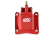 MSD 8226 Ignition Coil Dual Connector, Red, HEI Style picture