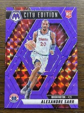 2024-25 Panini Mosaic - City Edition Alexandre Sarr #278 Fluorescent Purple /249 picture