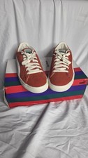 Size 10 Puma x Butter Goods Basket Vintage Orange White Mens Sneakers 381099-02 picture