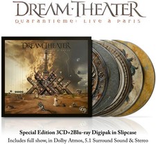 Dream Theater - Quarantieme: Live A Paris [New CD] With Blu-Ray, Digipack Packag picture
