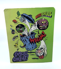 1986 MADBALLS Gross Is Great Vintage School Folder Bright Ideas Crack Head picture