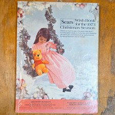 Sears Wish Book 1973 Christmas Season Catalog Illustrated English Booklet picture