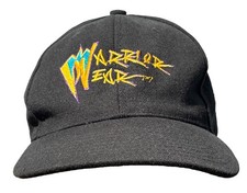 Vtg 90s Ultimate Warrior WWF Snapback Hat Cap Intensely Awesome Headmost Wool picture