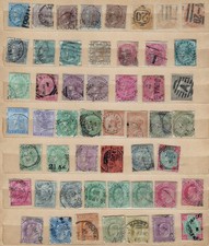 India Stamps of Queen Victoria & Edward VII incl. SG44, SG49, SG57, SG64, SG107 picture