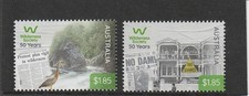 AUSTRALIA 2026: Wilderness Society: 50 Years. Design Set x 2 Stamps. MNH picture