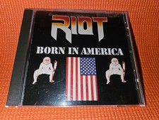 Riot Born in America (CD, 1999) Metallica Saxon KISS Ratt Ozzy Accept Dio picture