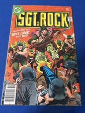 Sgt. Rock #309 (DC Comics October 1977) Joe Kubert, VG/F picture