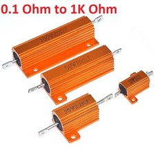 RX24 10W 25W 50W 100W 5% Aluminum Metal Shell High Power Case Heatsink Resistors picture