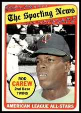 1969 Topps #419 Rod Carew picture