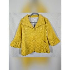 Vintage Flair Textured Yellow Jacket – New With Tags (NWT) picture