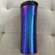 Disney’s Aladdin Travel Mug with Lid - Irridescent Color Shifting - NEW - RARE picture