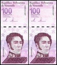 VENEZUELA 100 DIGITALES qty 2 2021 CIR 100 million bolivar USA picture