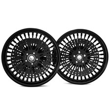 16x3.5 Fat Spoke Wheels Rims Rotors for Harley Touring Electra Glide Ultra 00-07 picture