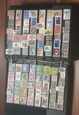 HUGE WORLD COLLECTION MINT BLOCKS & SINGLES STOCK SHEETS IN BINDER 1887-1990s picture