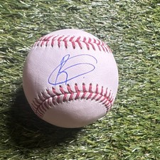 Rainel Rodriguez official Rawlings MLB baseball signed JSA authenticated picture