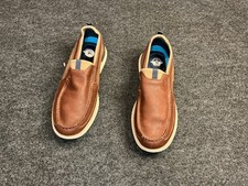 Dockers Men's Brown Leather Slip-On Loafers Size 10 picture