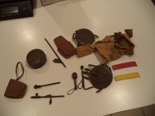 Marx Johnny West Indian Accessories - Very Good Condition picture