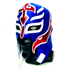 Mysterio Lucha Libre Wrestling Costume Mask Mascara Luchador Blue picture