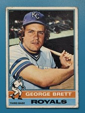 1976 Topps - George Brett #19 Royals Exc picture