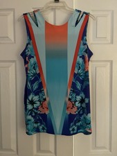 Worthington Womens  Sleeveless Blouse Top  L picture