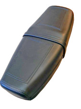 Long Black Saddle Complete with Lock and Keys Vespa PK XL 50-125 All picture