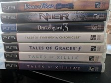 7 PS3 game bundle - Nier - Drakengard 3 - Prince of Persia - Tales of bundle picture