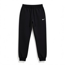 Nike Sportswear Phoenix Fleece Womens High Waisted Pants, Medium, Black, NWT picture