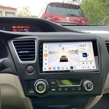 For Honda Civic 2013-2015 Car Radio GPS Navi Screen CarPlay Android Auto Stereo picture