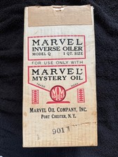 Vintage 1972 Marvel Inverse Oiler Model Q 1 qt size picture