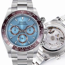 Sugess Chrono Racing Exhibtion BackCover Chronograph Mens Watch S418-2.006.E picture