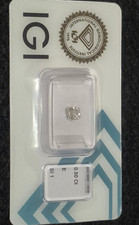IGI Certified Natural Diamond 0.50 ctw E SI1 Emerald Combination Very Good picture