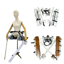 Attack on Titan 3D Maneuver Gear Sets Wearable with PVC Blade DIY Cosplay Props picture