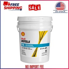 HOT Shell ROTELLA T4 Triple Protection Diesel Conventional Engine Oil 15W-40 picture