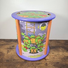 Vintage TMNT Sewer Toy Box Chest ‘90 Teenage Mutant Ninja Turtles | American Toy picture