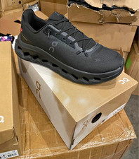 On Cloud 6 Low Top Men’s Sneakers Black Lace-Up Size 10 New w/ Box picture
