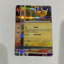 Pokemon Error Pikachu Holo Trick Or Trade Set NFC (non Factory Cut) - K63 picture