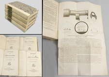 SCIENCE - Annales Chimie Physique 1818-1821 - Faraday Fresnel Ampère - 4 Volumes picture