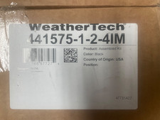 WeatherTech FloorLiner HP for 2020-2021 Ford Explorer ST - Full Set, Black picture