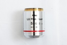 Nikon LU Plan Fluor 5x / 0.15 A ∞/0 BD WD18 OFN25 Microscope Objective Lens picture