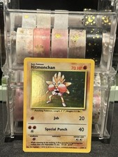 Pokémon TCG Hitmonchan Base Set 7/102 Holo 1999-2000 Wizards Base Set Copyright picture