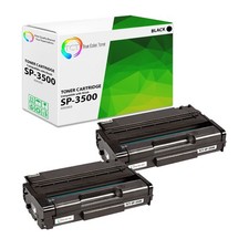 2Pk TCT Prem SP-3500 Black for Ricoh Aficio SP3500 SP3500DN Compatible Toner picture