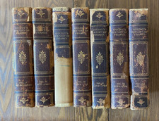 Guizot’s History of France c 1870s – 7 Vols (Missing Vol 7) Crowell Antique picture