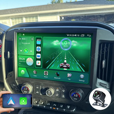 For Chevrolet Silverado GMC Sierra Apple Carplay GPS 2014-2018 Stereo Car Radio picture