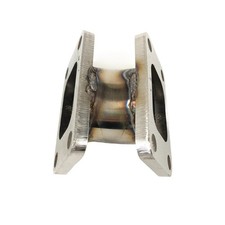 T3-4 Bolt to T3-4 Bolts 45 Degree Turbo Charger Flange Conversion Adapter picture