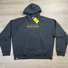 Borussia Dortmund BVB FC Pullover Hoodie Embroidered Black Mens Size XL NWT picture
