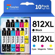812XL T812XL Ink For Epson 812 XL Workforce Pro WF-7840 WF-7820 WF-7310 EC-C7000 picture