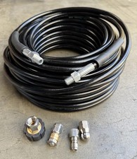 100ft Sewer Jetter Pressure Washer 5800PSI Hose Kit Clean Plumbing Drain Pipe picture