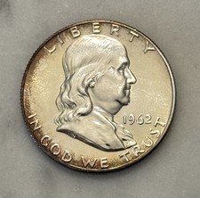 1962 Franklin Half Dollar Proof - 90% Silver picture