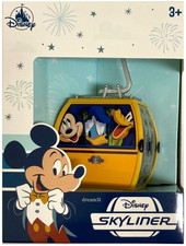 NIB Disney Parks Skyliner Gondola Mickey & Friends Toy Replica - Yellow picture